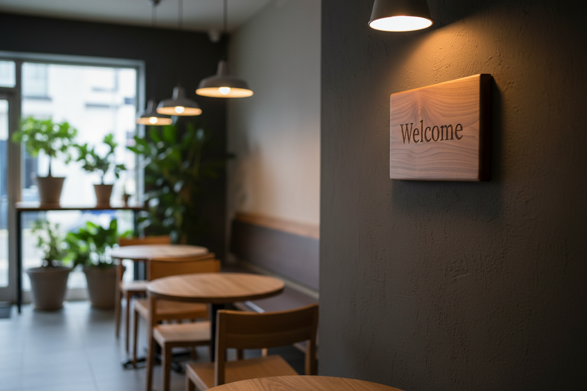 Café Signage Ideas for a More Considered Interior
