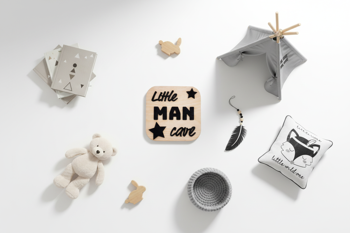 Flat lay composition